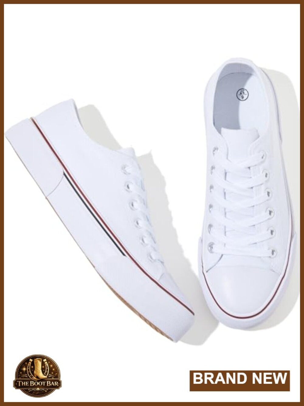 Low Top Canvas Tennis Shoes Lace Up Comfortable Walking Sneakers